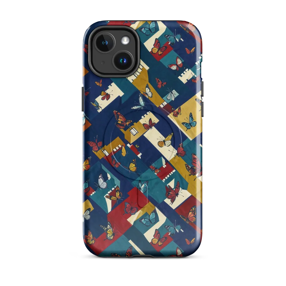Monarch Mosaic on MagSafe Tough Case for iPhone® — Front