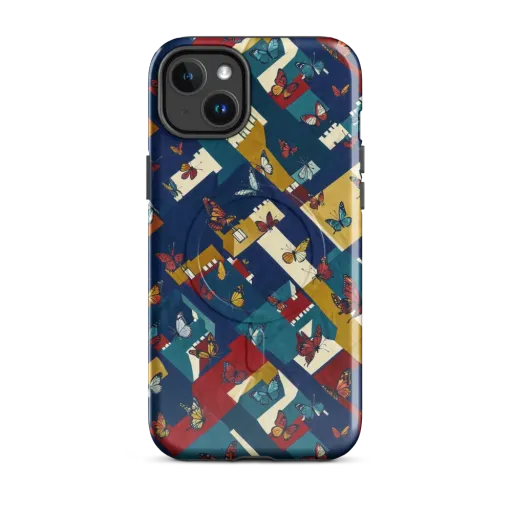 Monarch Mosaic on a MagSafe Tough Case for iPhone®