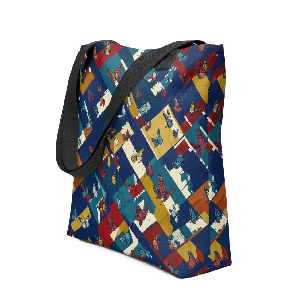 Monarch Mosaic on Tote Bag — Front