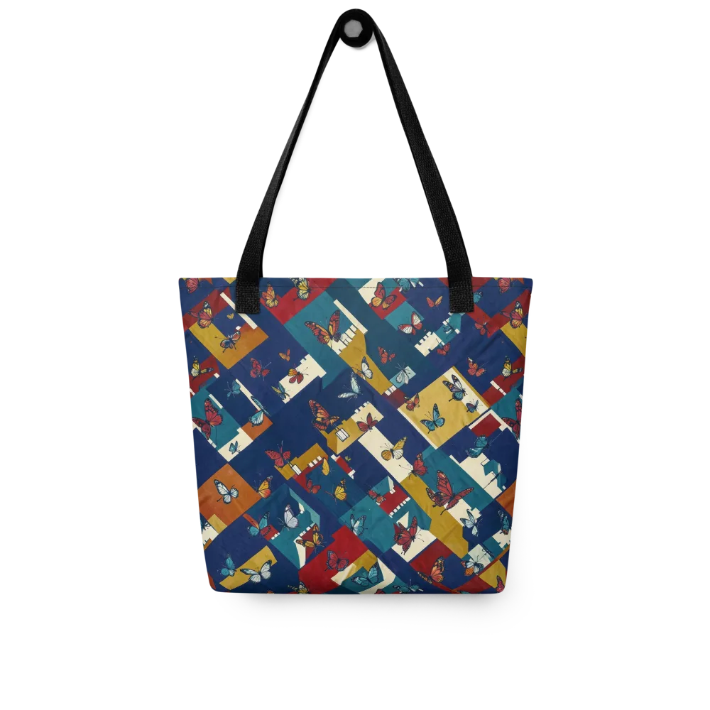 Monarch Mosaic on Tote Bag — Front