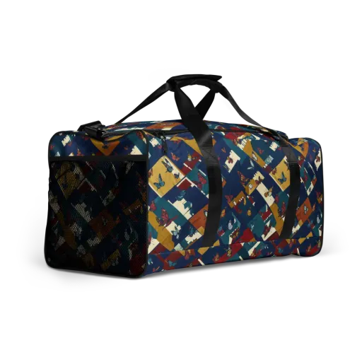 Monarch Mosaic on a Duffle Bag
