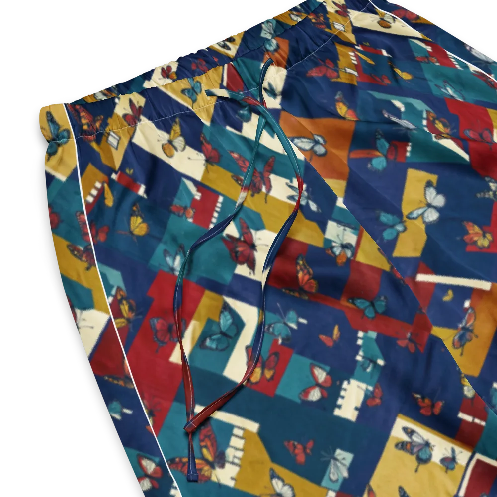 Monarch Mosaic on Women's Pajama Pants — Product details