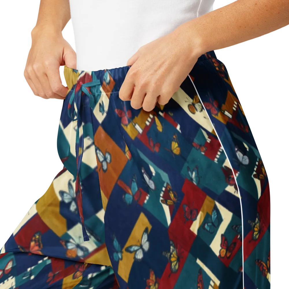 Monarch Mosaic on Women's Pajama Pants — Product details