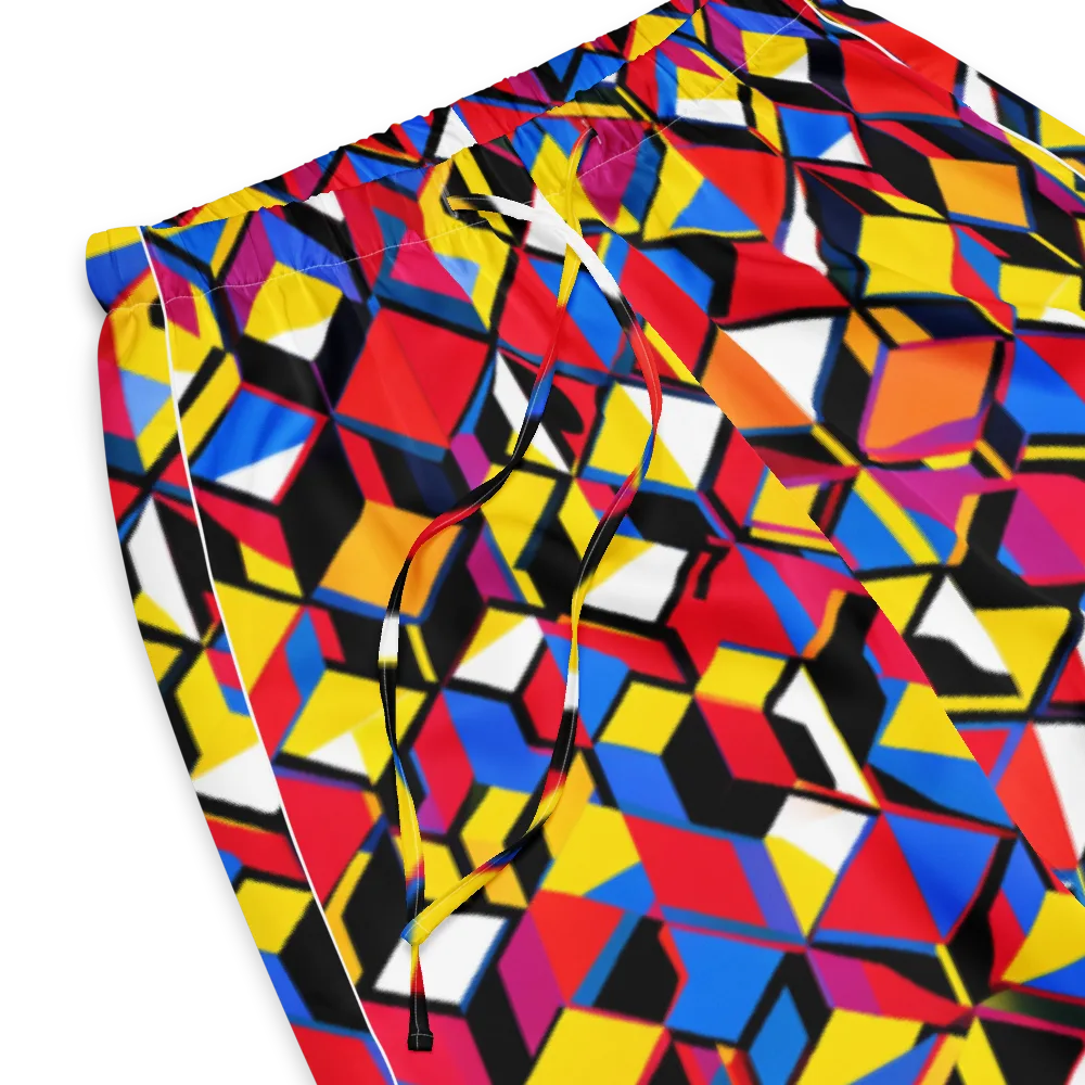Primary Cubes on Women's Pajama Pants — Product details