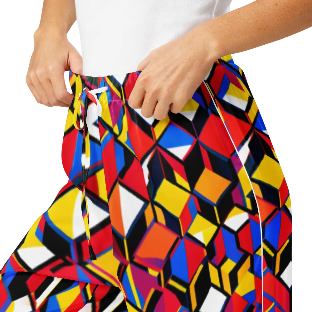 Primary Cubes on Women's Pajama Pants — Product details