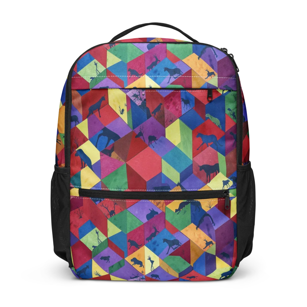 Prismatic Safari on Utility Backpack — Front