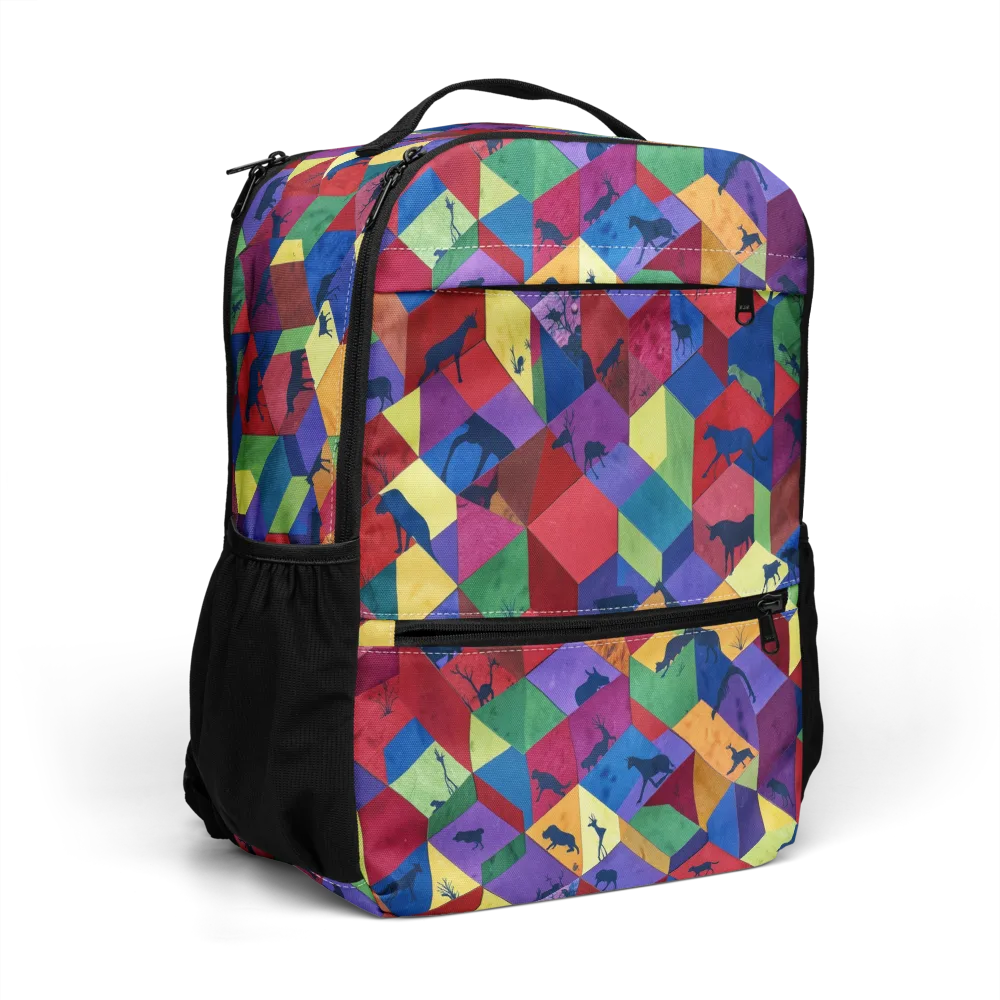 Prismatic Safari on Utility Backpack — Right Front