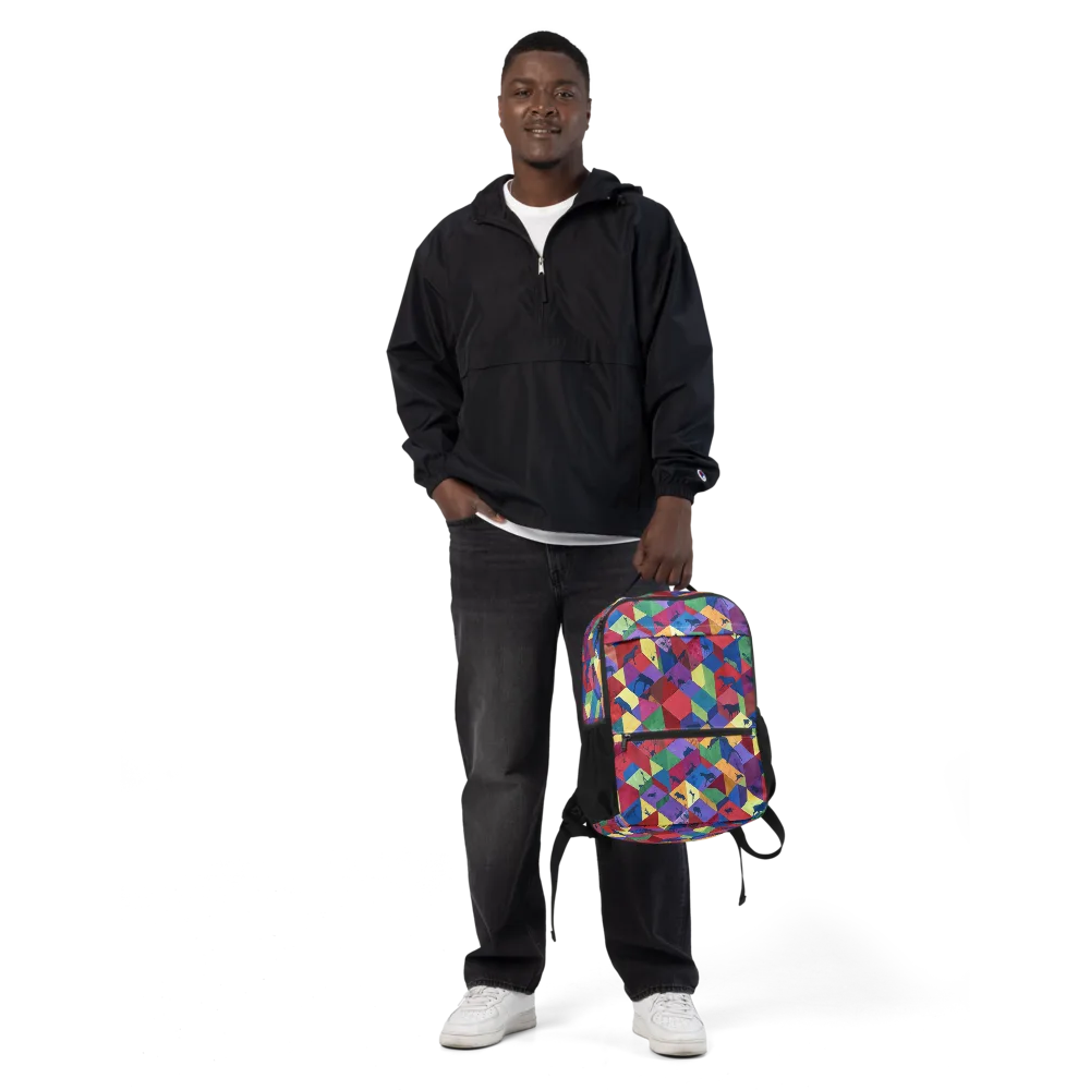 Prismatic Safari on Utility Backpack — Front
