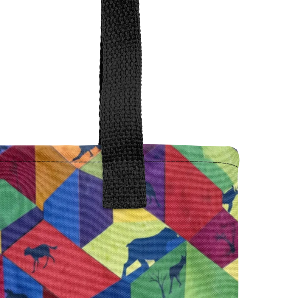 Prismatic Safari on Tote Bag — Product details