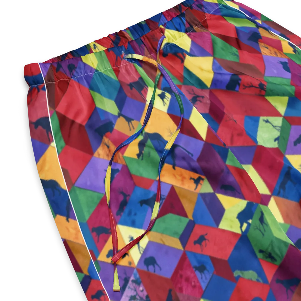 Prismatic Safari on Women's Pajama Pants — Product details