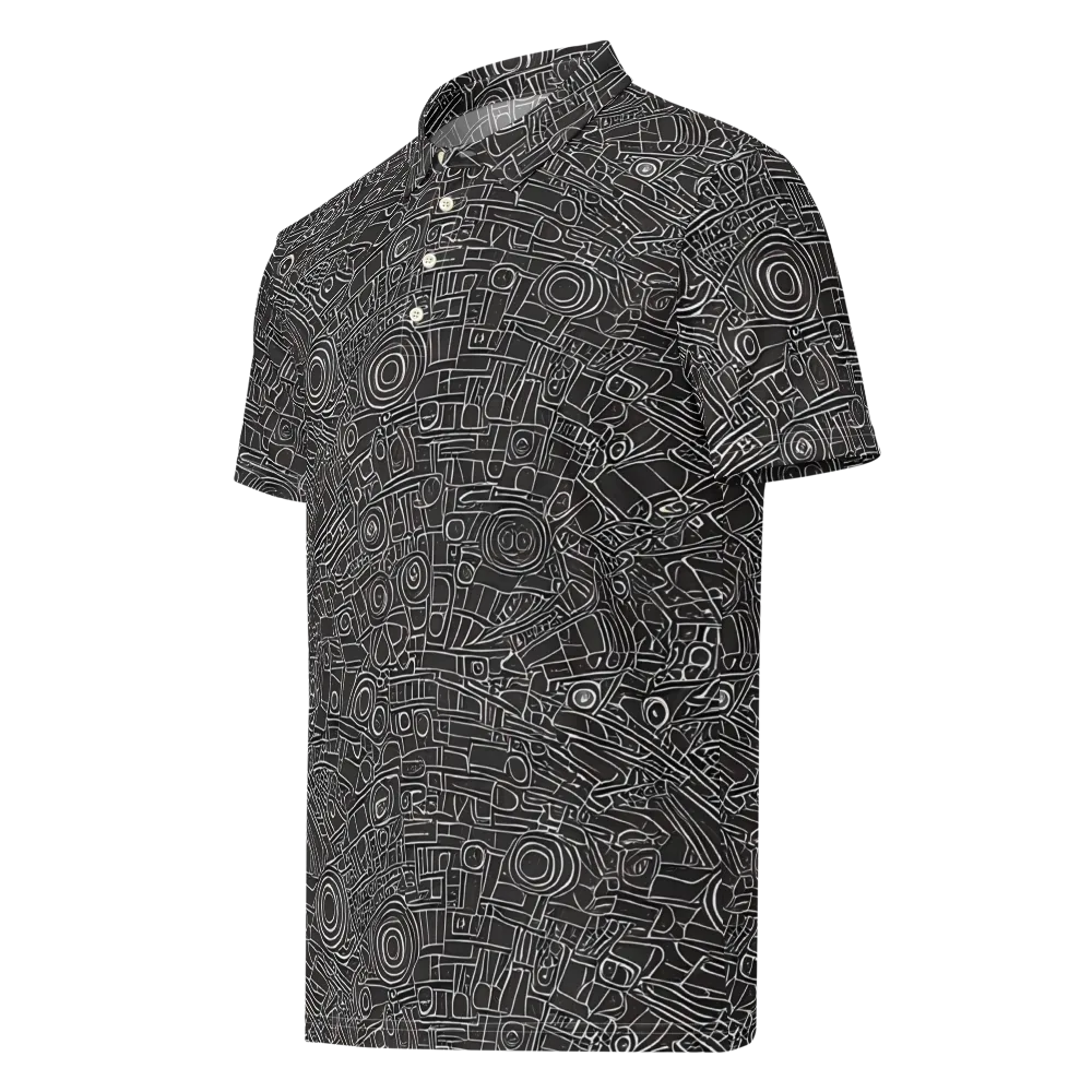 Blackline Mechanism on Men's Slim Fit Polo Shirt — Left Front