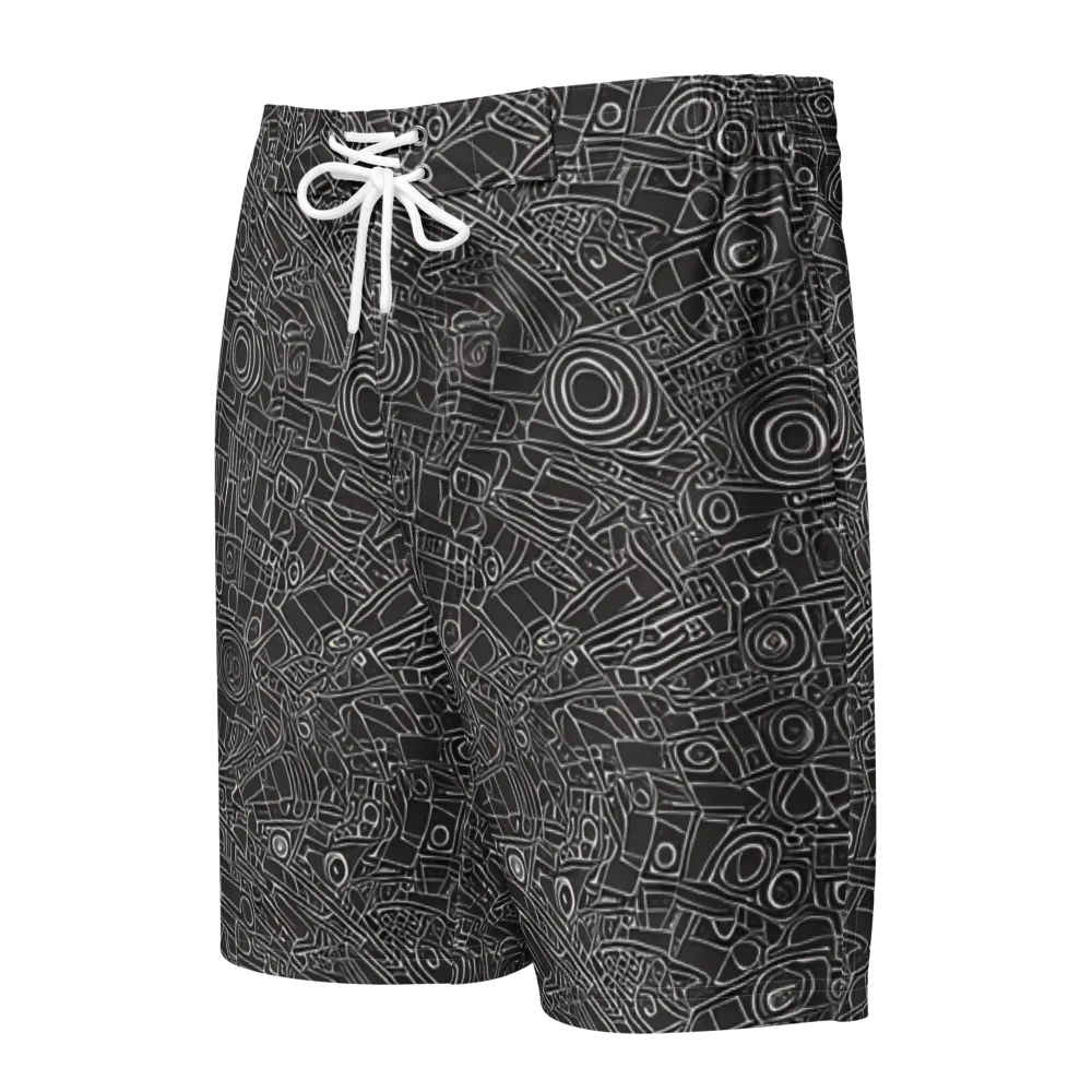 Blackline Mechanism on Men's Board Shorts — Front