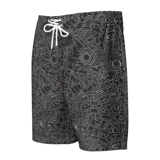 Blackline Mechanism on a Men's Board Shorts