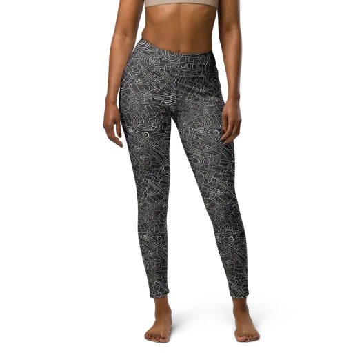 Blackline Mechanism on a Yoga Leggings