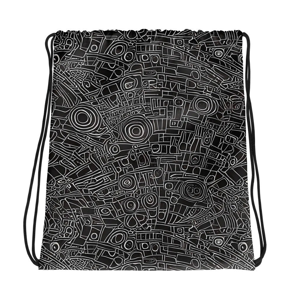 Blackline Mechanism on Drawstring Bag — Photo