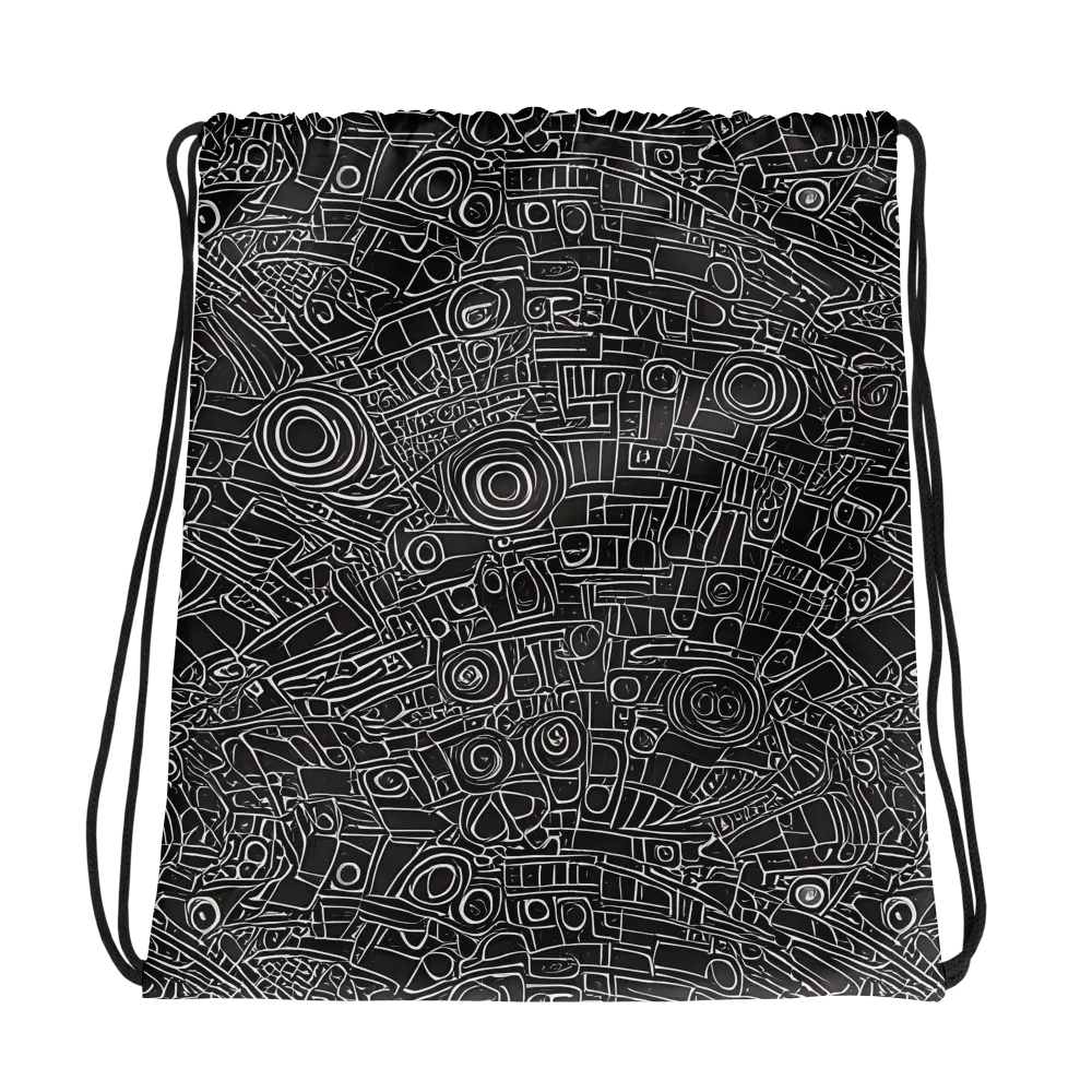 Blackline Mechanism on Drawstring Bag — Photo