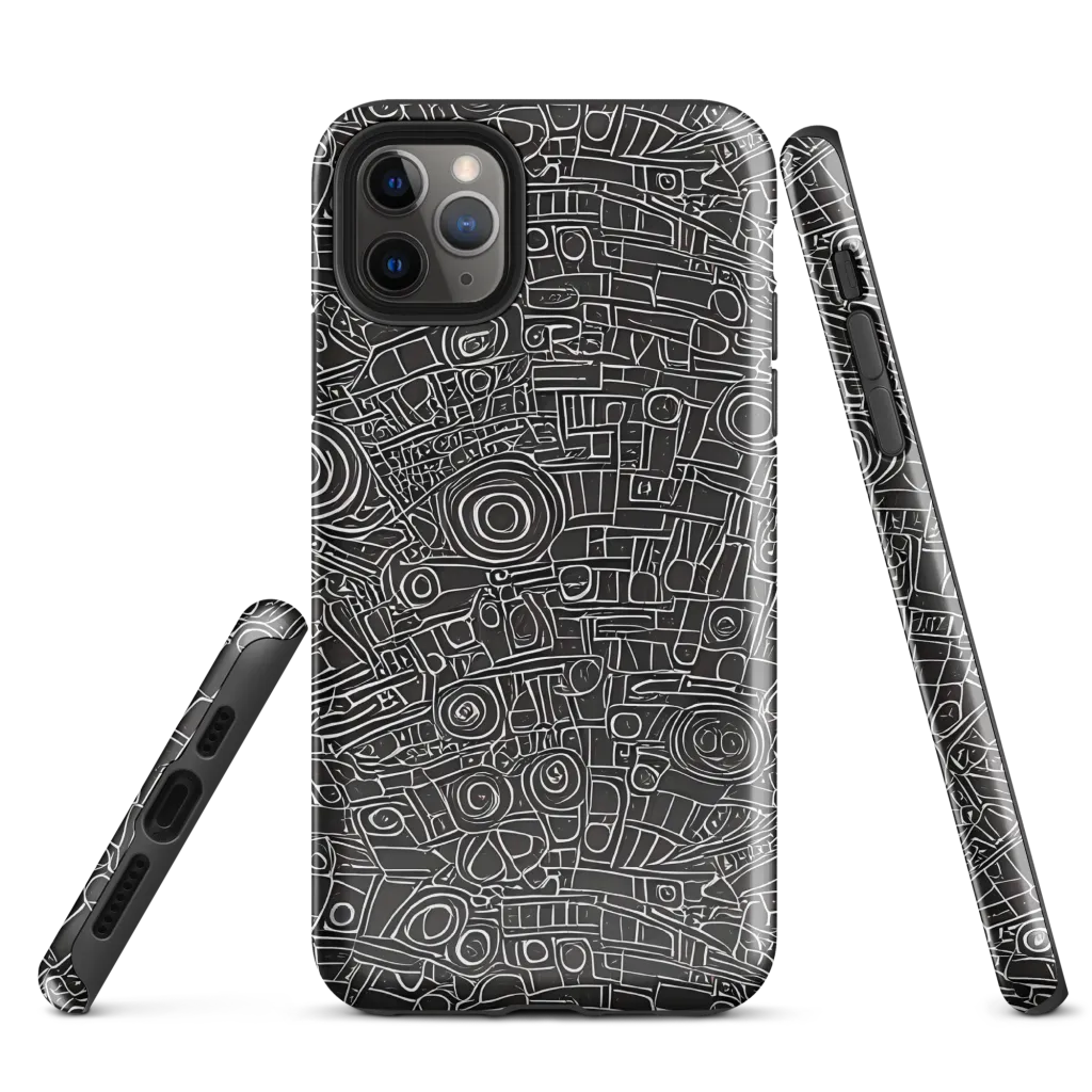 Blackline Mechanism on Tough Case for iPhone® — Front