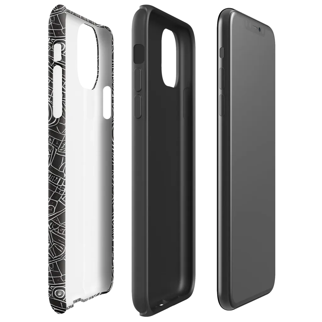Blackline Mechanism on Tough Case for iPhone® — Right