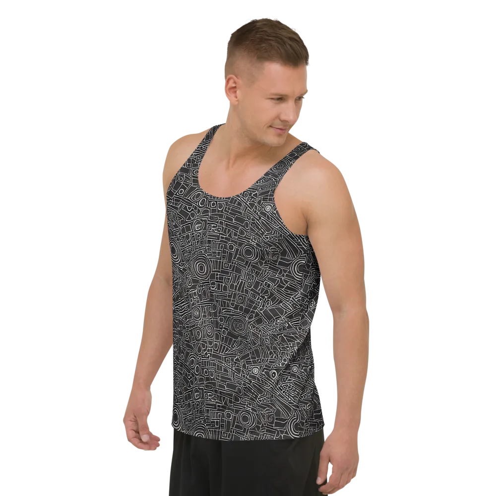 Blackline Mechanism on Men's Tank Top — Left Front