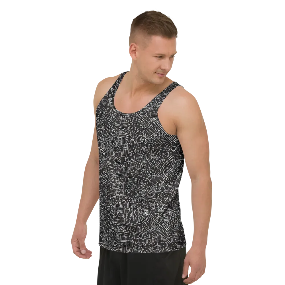 Blackline Mechanism on Men's Tank Top — Left Front