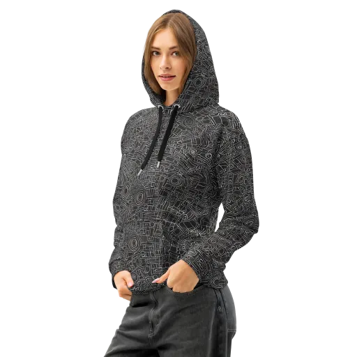 Blackline Mechanism on a Cotton Hoodie