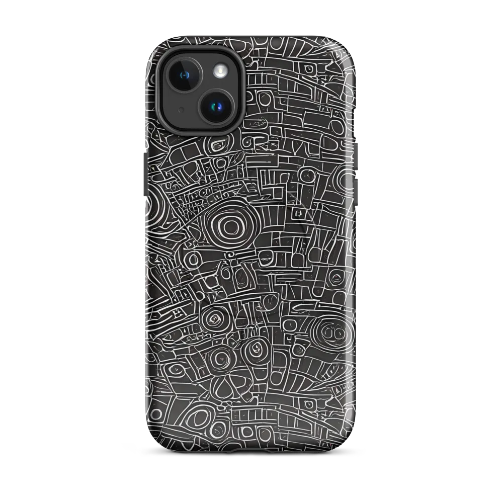 Blackline Mechanism on MagSafe Tough Case for iPhone® — Front