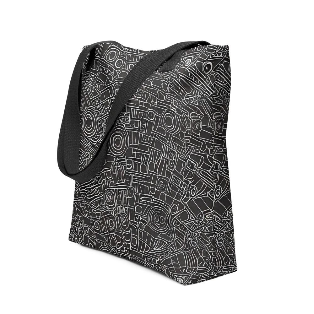 Blackline Mechanism on Tote Bag — Front