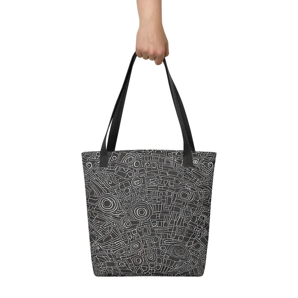 Blackline Mechanism on Tote Bag — Front