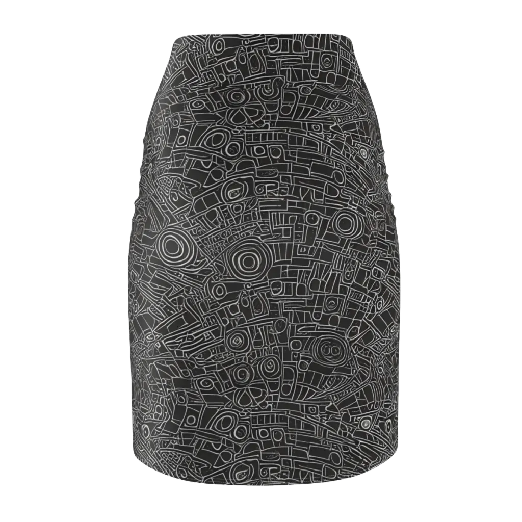 Blackline Mechanism on Pencil Skirt — Back