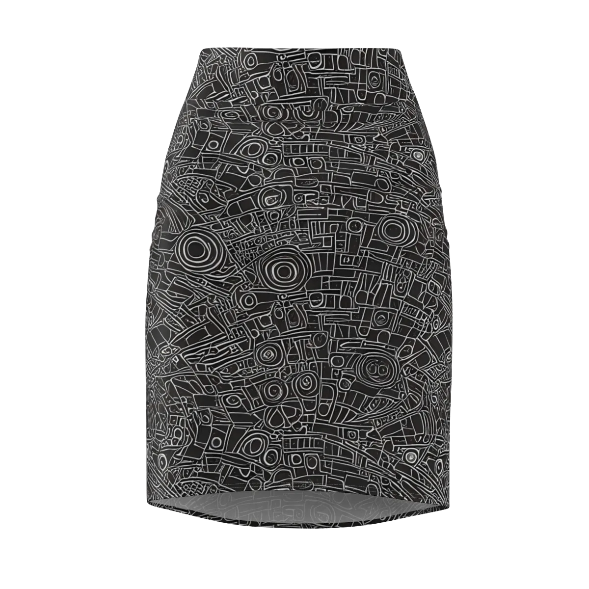 Blackline Mechanism on Pencil Skirt — Front