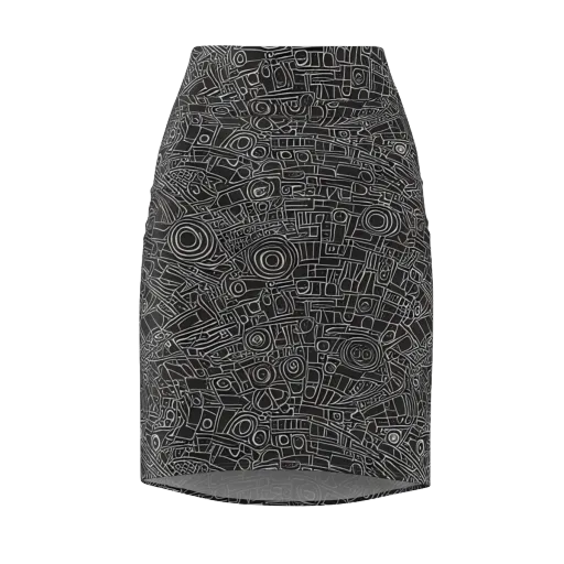 Blackline Mechanism on a Pencil Skirt