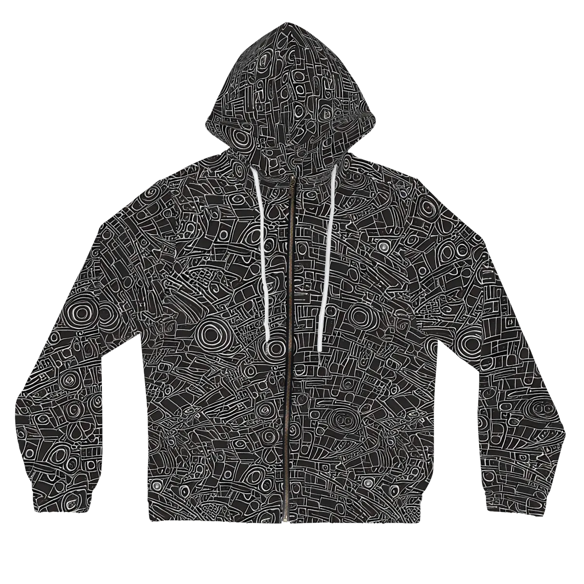 Blackline Mechanism on Women's Full-Zip Hoodie — Front