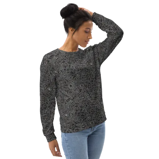 Blackline Mechanism on a Sweatshirt