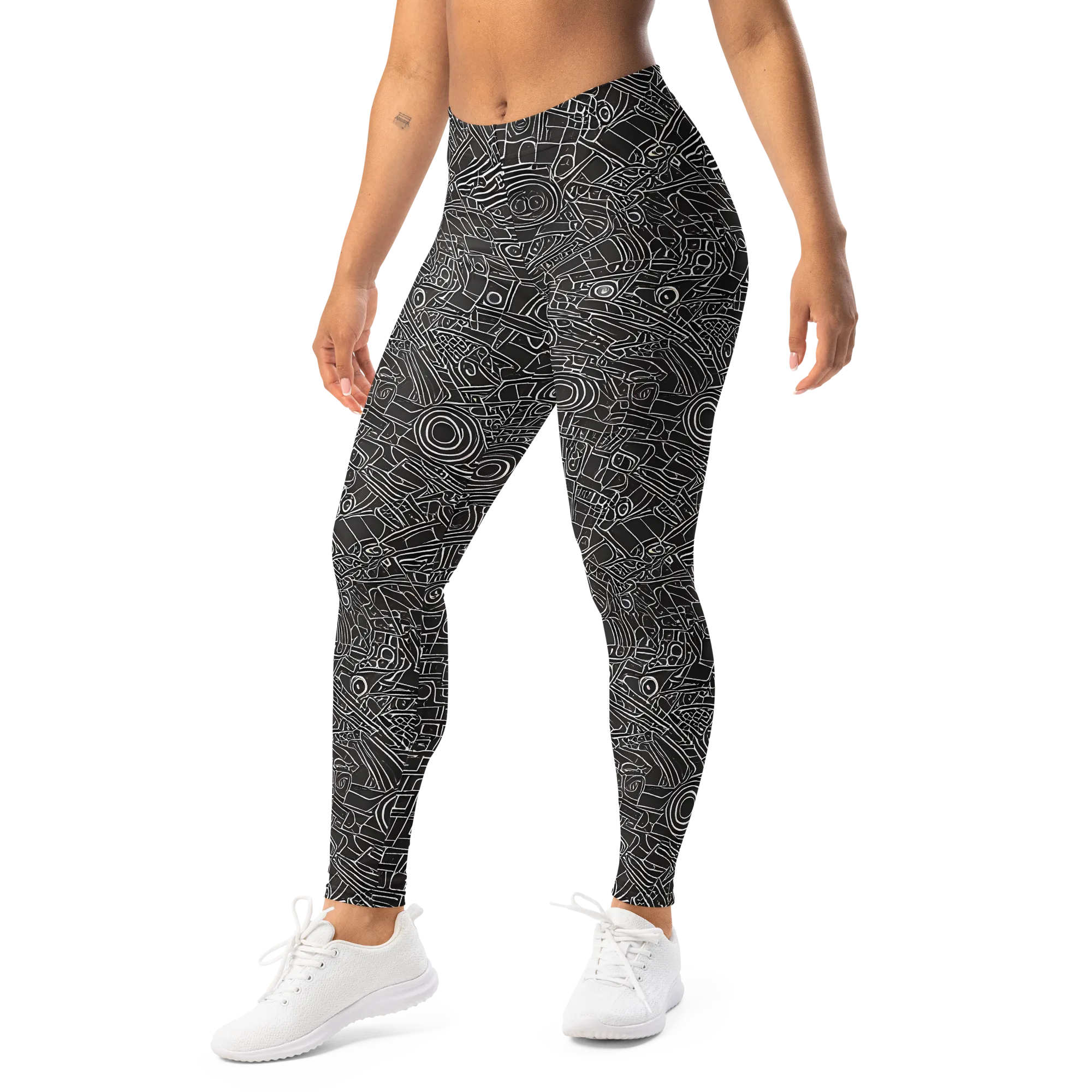 Blackline Mechanism on Leggings — Left Front