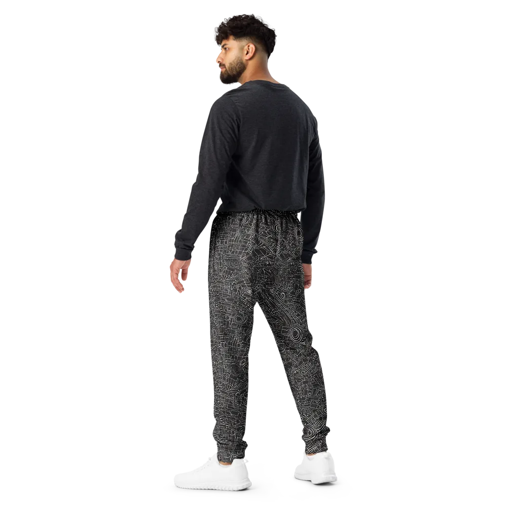 Blackline Mechanism on Men's Joggers — Back