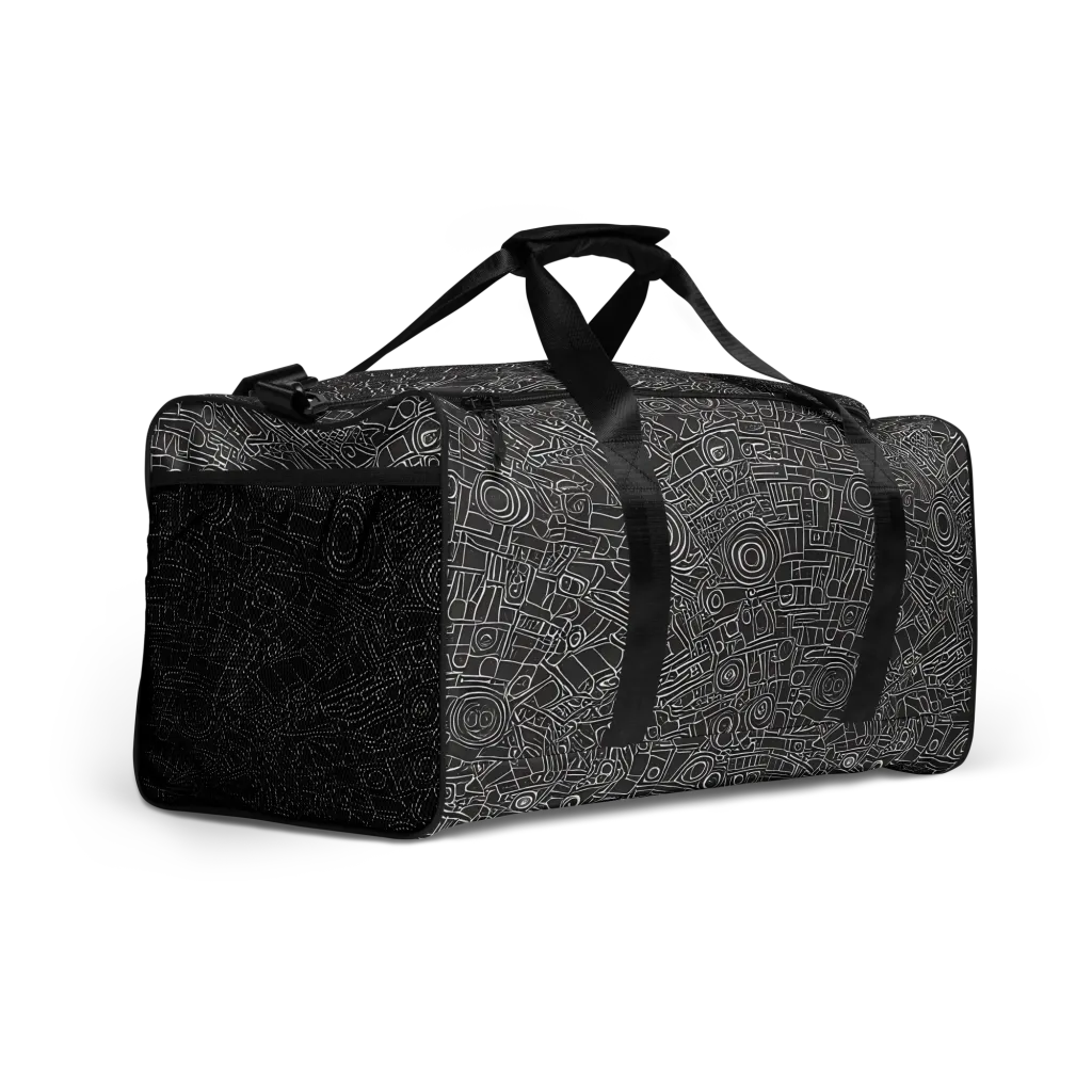 Blackline Mechanism on Duffle Bag — Right Front