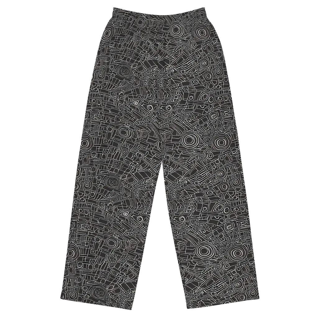 Blackline Mechanism on Wide-Leg Pants — Front