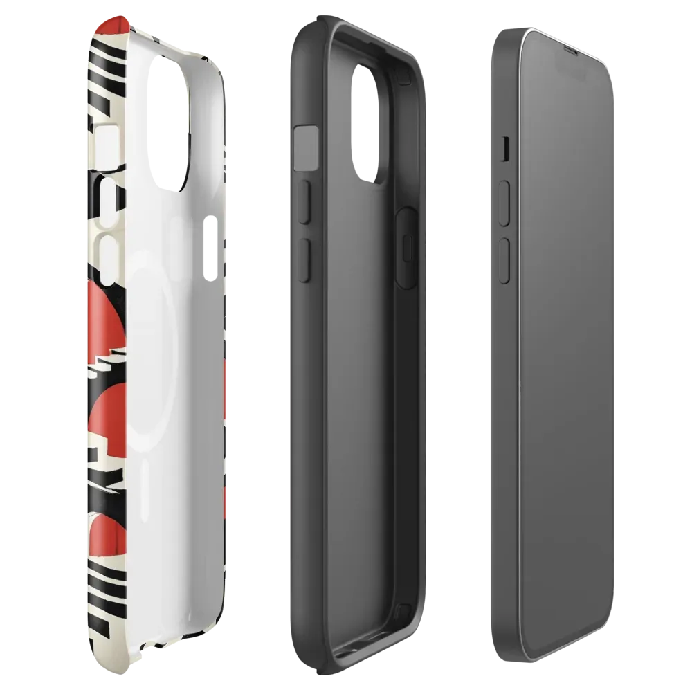 Brutalist Labyrinth on MagSafe Tough Case for iPhone® — Front