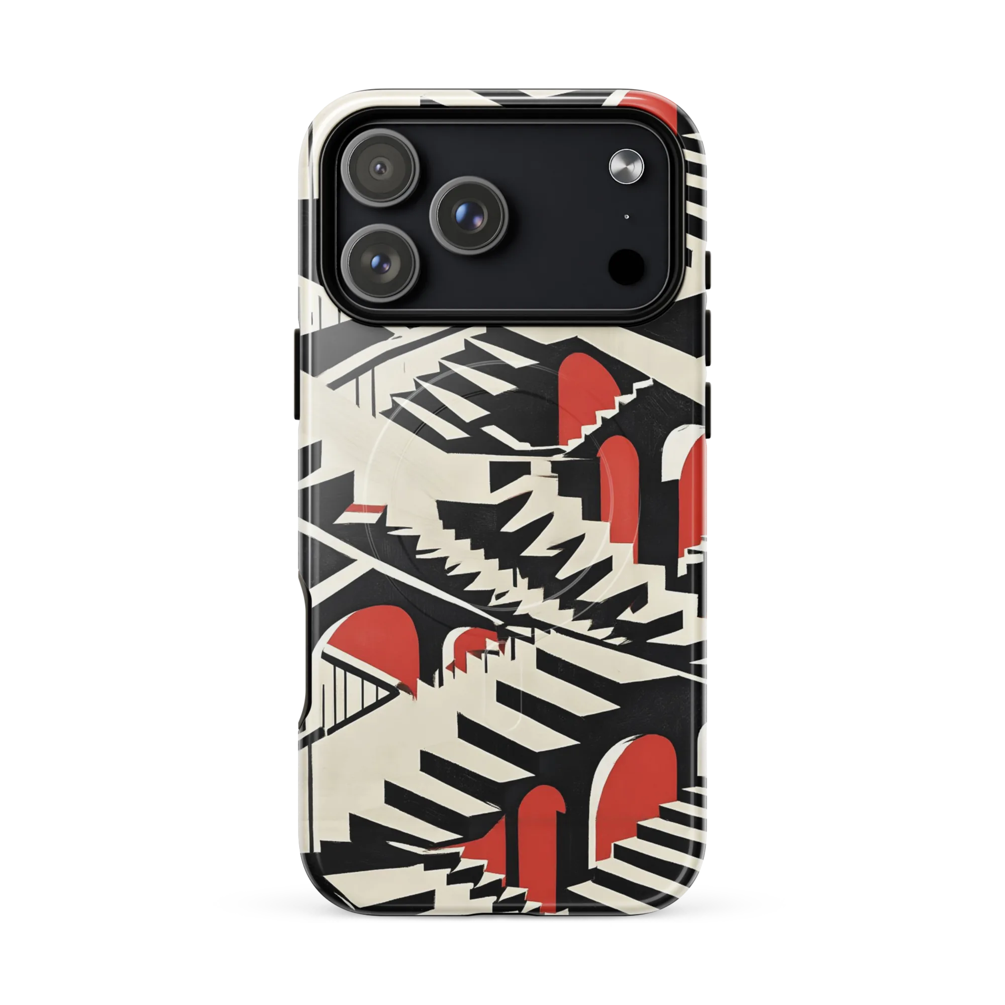 Brutalist Labyrinth on MagSafe Tough Case for iPhone® — Front