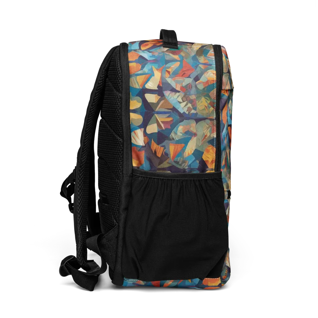Prismatic Lepidary on Utility Backpack — Right