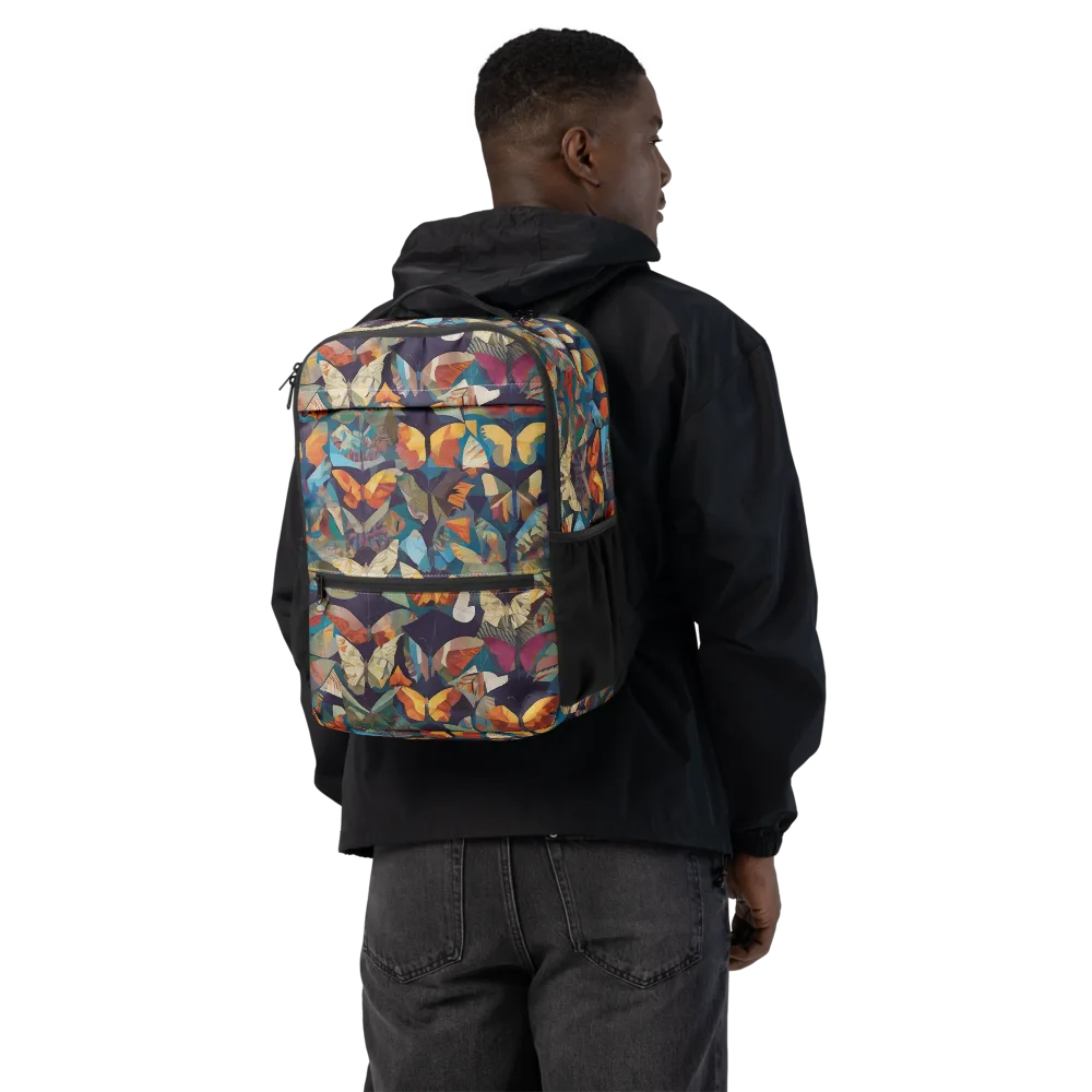 Prismatic Lepidary on Utility Backpack — Back