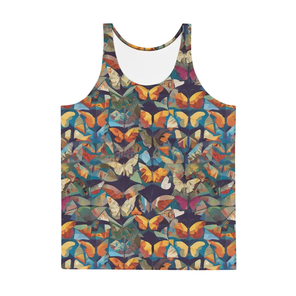 Prismatic Lepidary on Men's Tank Top — Front