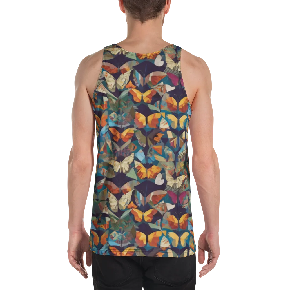 Prismatic Lepidary on Men's Tank Top — Back