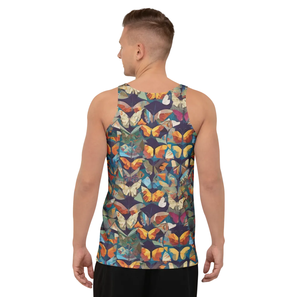 Prismatic Lepidary on Men's Tank Top — Back