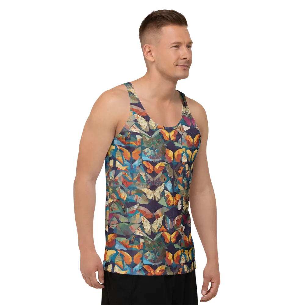 Prismatic Lepidary on Men's Tank Top — Right Front