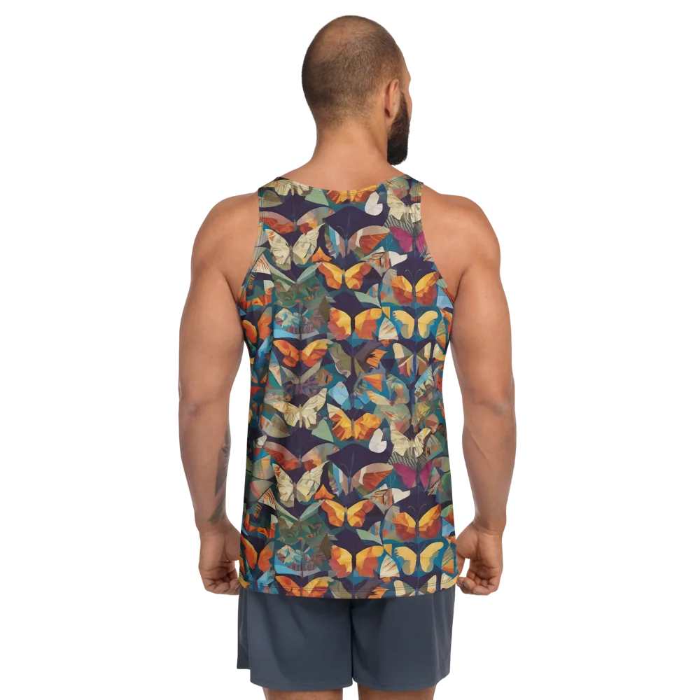 Prismatic Lepidary on Men's Tank Top — Back