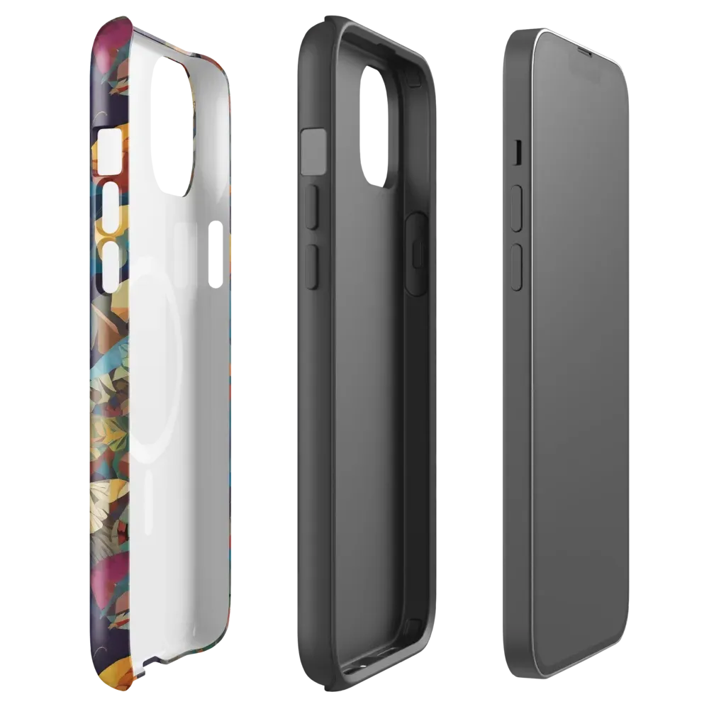 Prismatic Lepidary on MagSafe Tough Case for iPhone® — Front