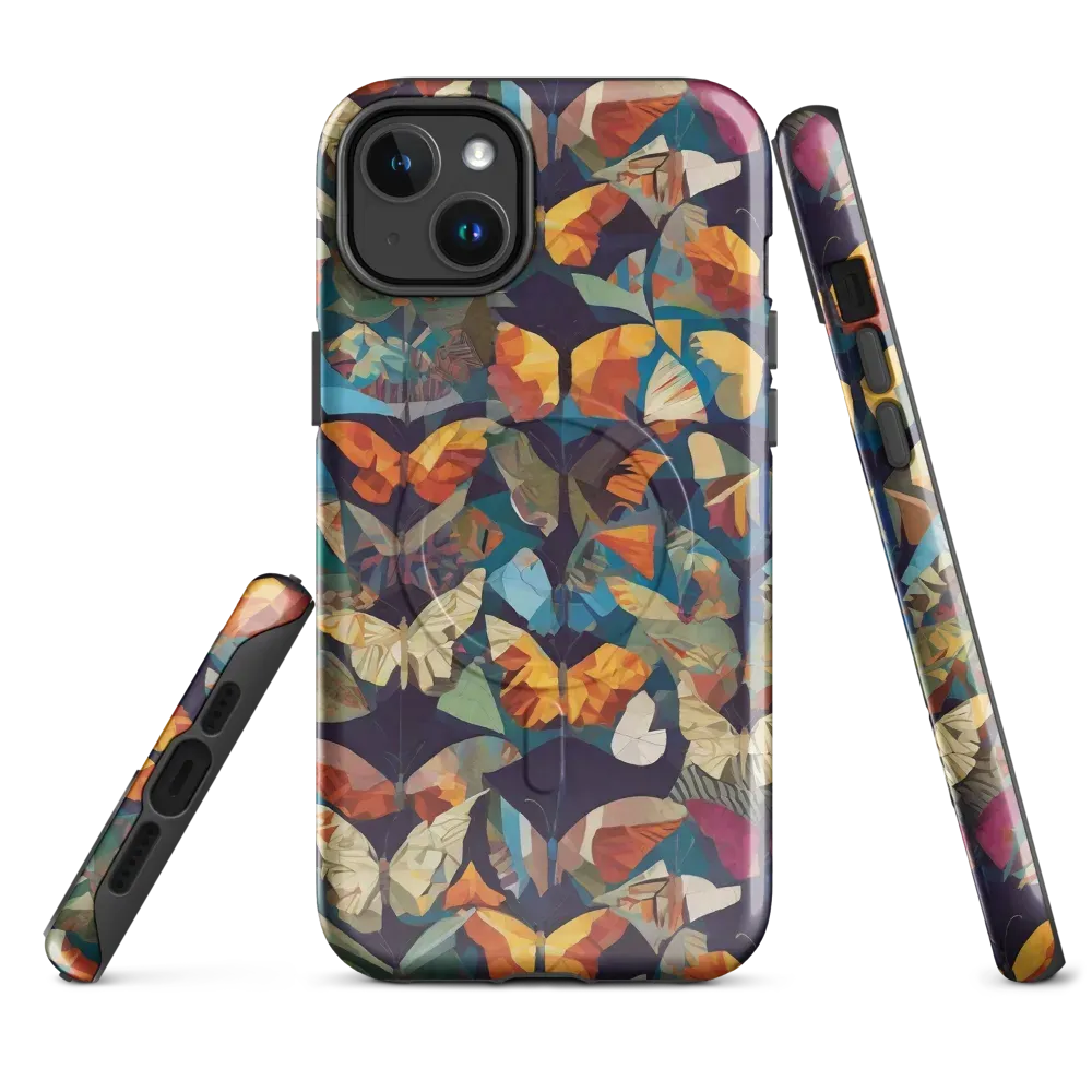Prismatic Lepidary on MagSafe Tough Case for iPhone® — Front