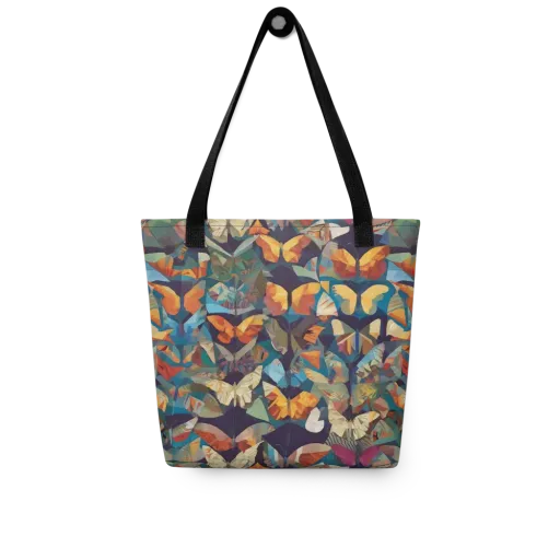Prismatic Lepidary on a Tote Bag