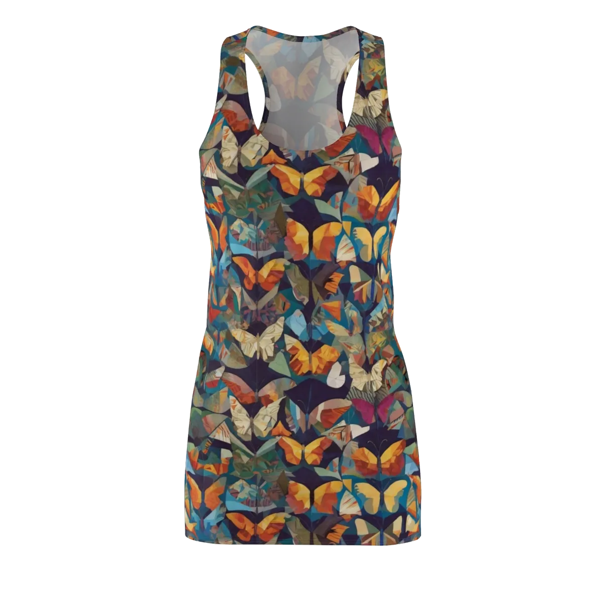 Prismatic Lepidary on Racerback Dress — Front
